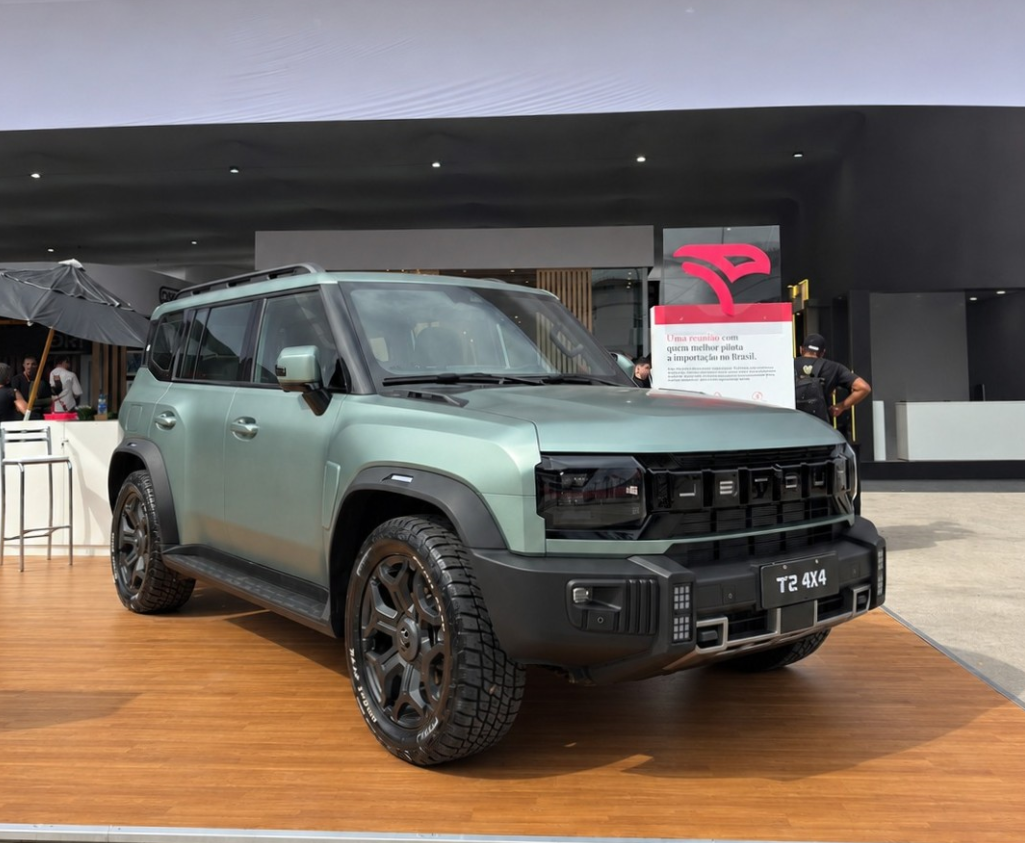 JETOUR leva o T2 XWD 4x4 à LABACE 2026 e amplia sua presença em um dos principais eventos de negócios do País