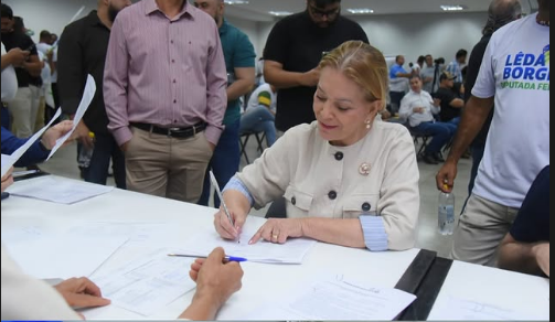 Lêda Borges entra na disputa pela reeleição após candidatura ser homologada pelo Republicanos