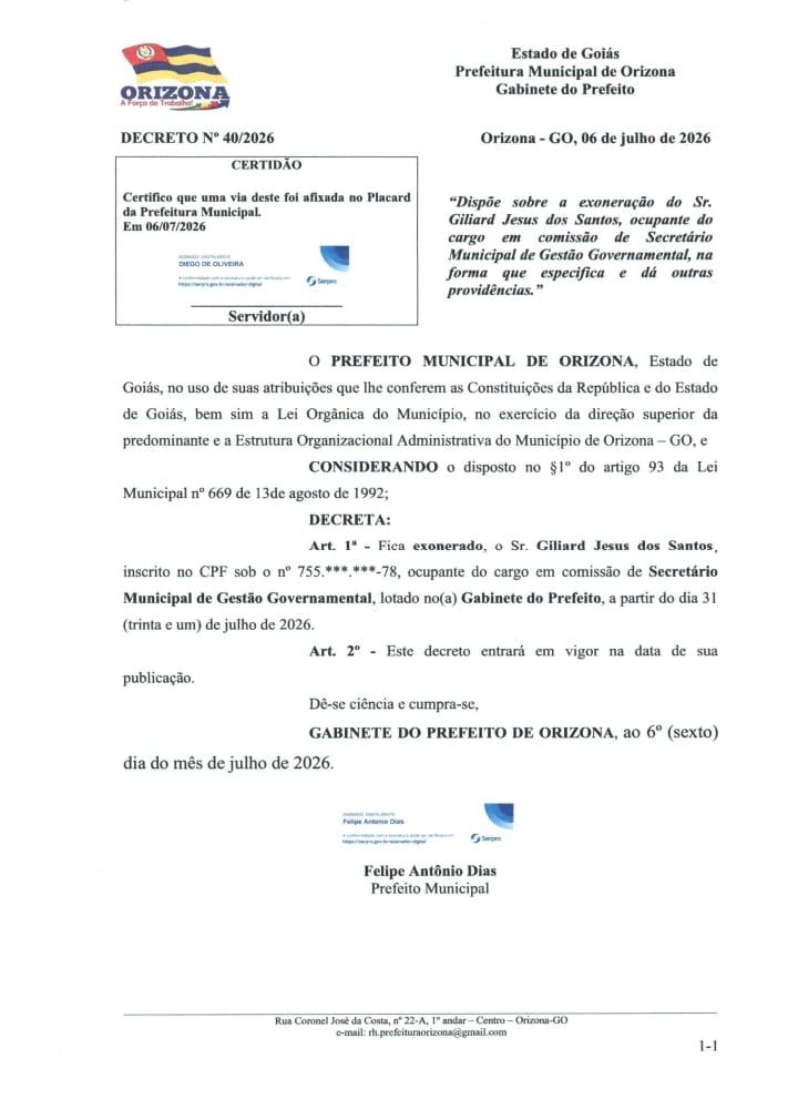 DECRETO