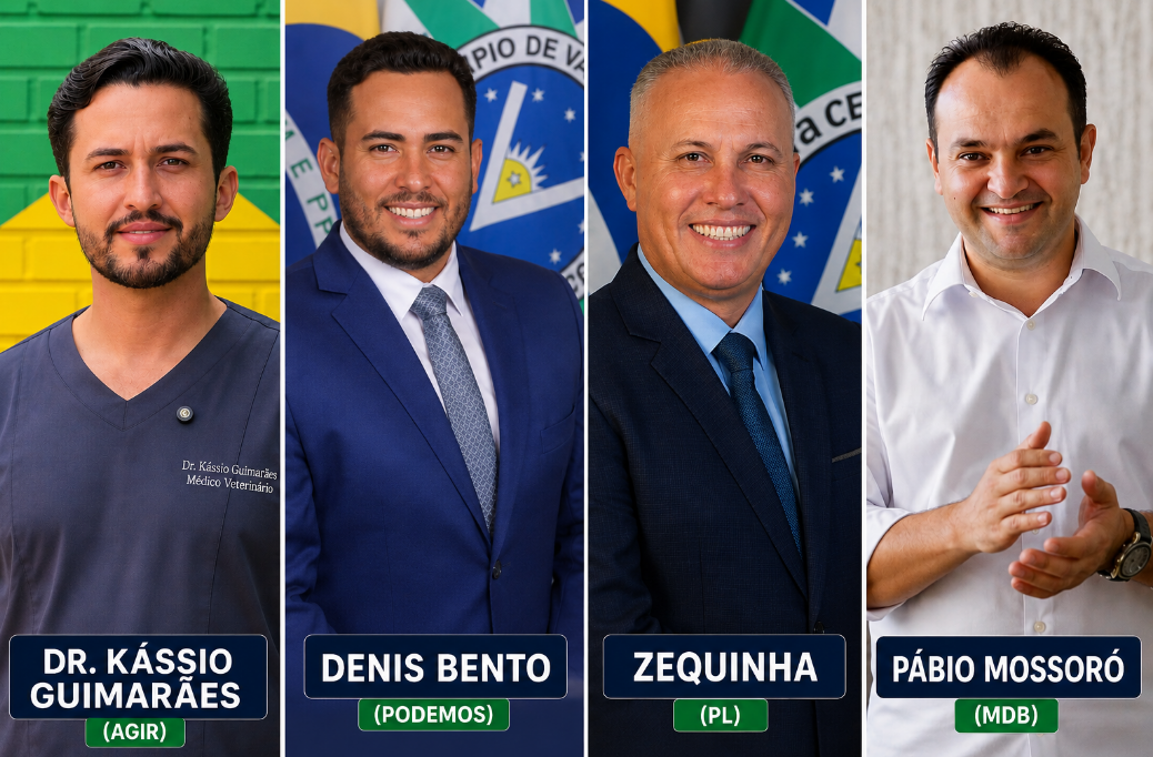 Valparaíso de Goiás terá três candidatos e um pré-candidato à Alego nas eleições de 2026