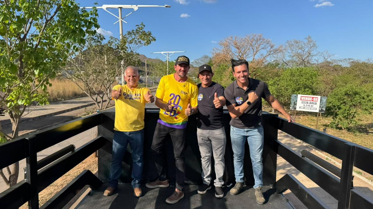 Felipe Mabel e Glaustin da Fokus percorrem cidades do Norte Goiano