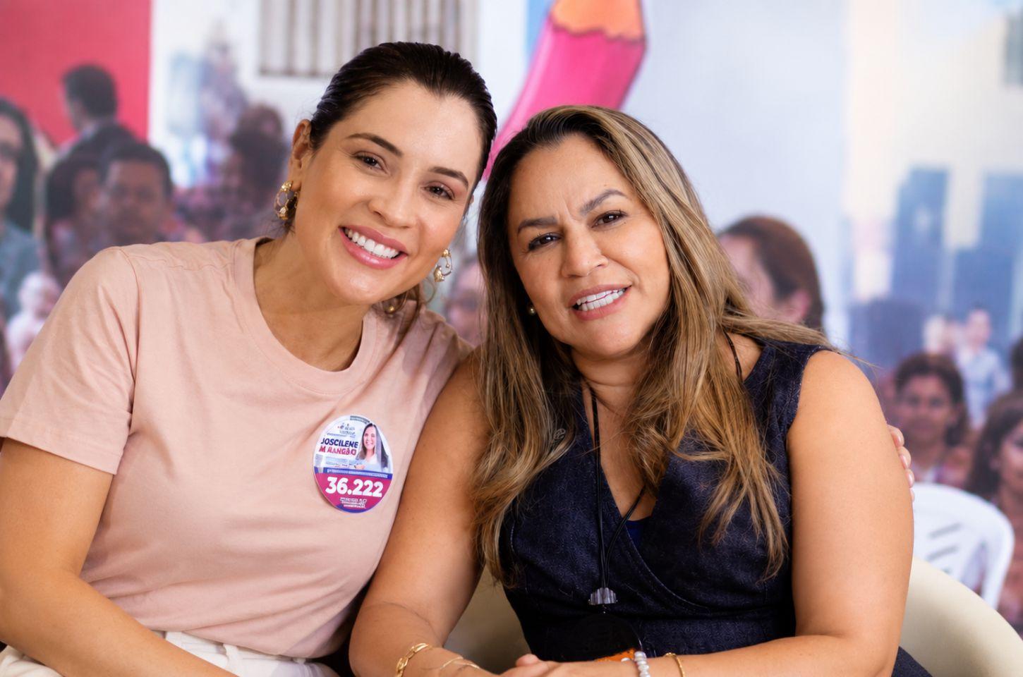 Mayara Mendanha destaca força e liderança de Joscilene do Mangão