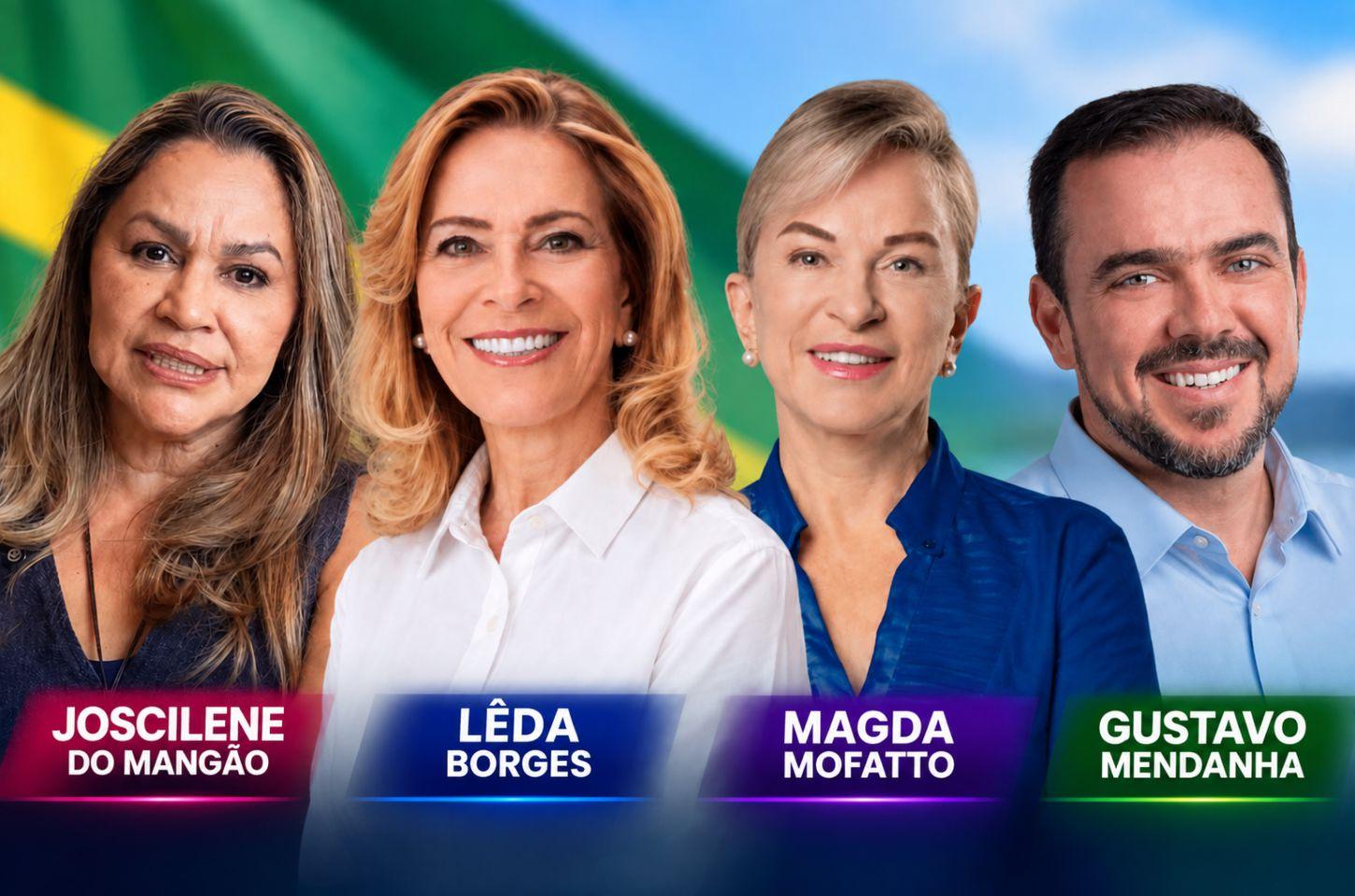 Na reta final, Joscilene do Mangão intensifica campanha e reúne apoio de lideranças políticas de Goiás
