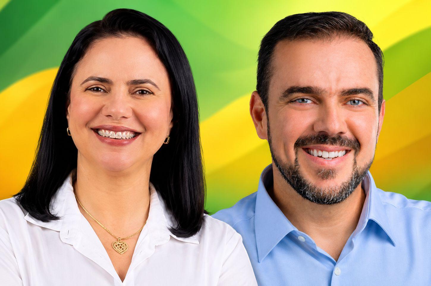 Reta final: Maria Yvelônia fecha parceria com Gustavo Mendanha e movimenta cenário eleitoral em Goiás