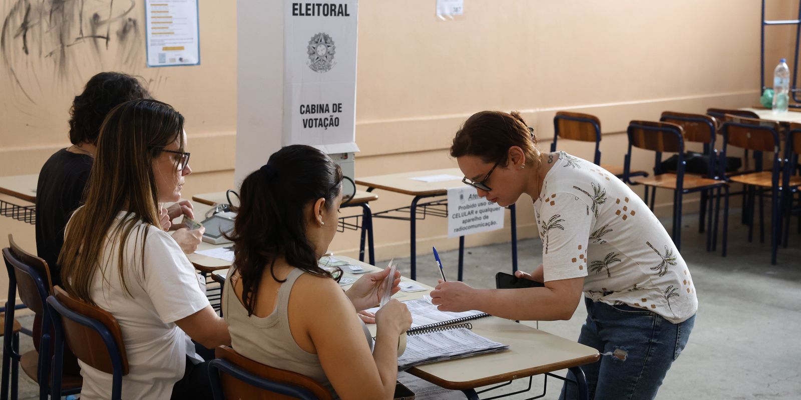Votação em SP registra índice de abstenção de 22,5% no primeiro turno