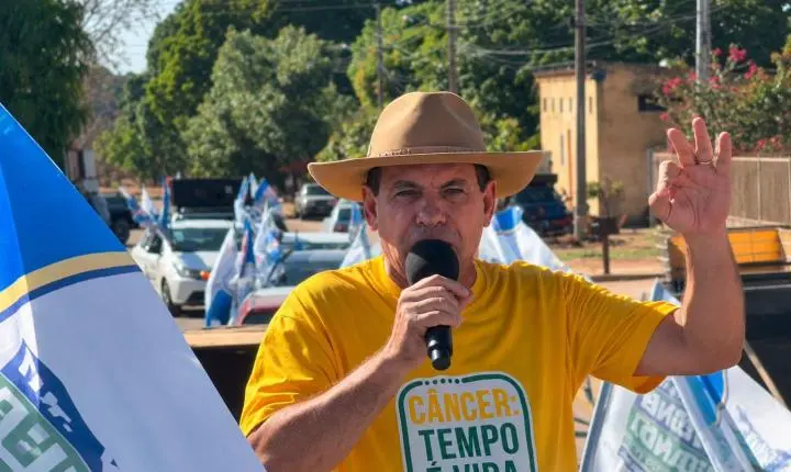 Britânia é tomada por grande carreata de Wagner Miranda e demonstra força política no interior de Goiás