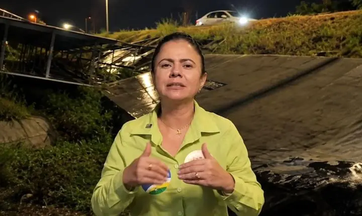 “Cadê os parlamentares?”: Maria Yvelônia cobra reação após alagamentos na BR-040 em Valparaíso