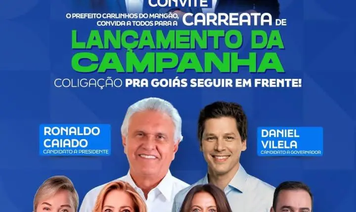 Carreata marca lançamento da campanha de Joscilene do Mangão em Novo Gama
