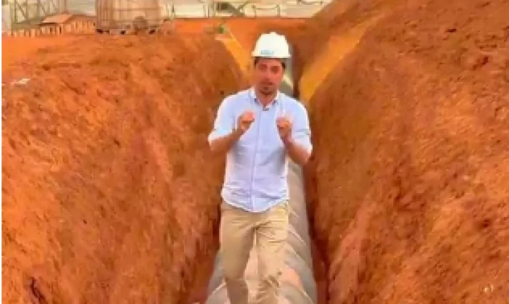 Complexo Viário de Valparaíso: prefeito divulga avanço da obra, mas não cita Governo Federal que assumiu execução