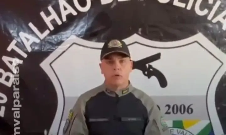Coronel Chiricato desmente boatos sobre homem monitorado por tornozeleira eletrônica em Valparaíso de Goiás