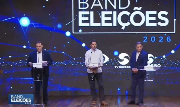 Daniel Vilela fica fora do primeiro debate da Band em Goiás e ausência movimenta disputa pelo Governo