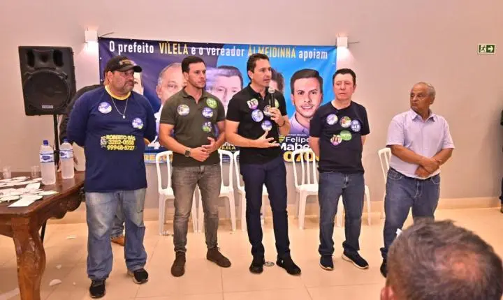 Felipe Mabel promove atos políticos com moradores de Aparecida