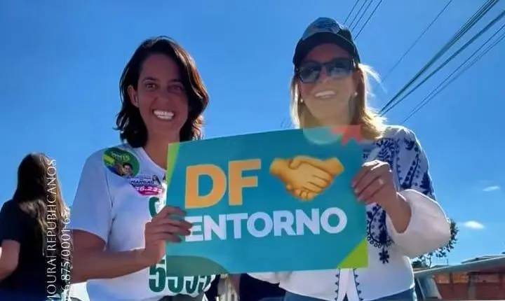 Final de semana foi agitado: Lêda Borges (1020) coloca campanha nas ruas em carreata pelo Entorno