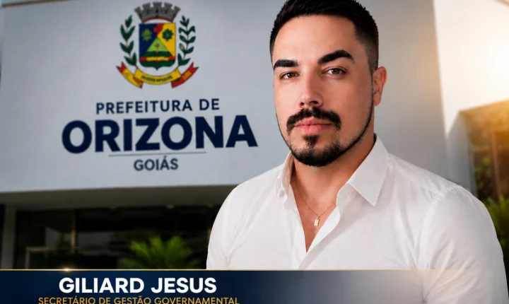 Giliard Jesus esclarece saída da Prefeitura de Orizona e afirma que decisão foi pessoal