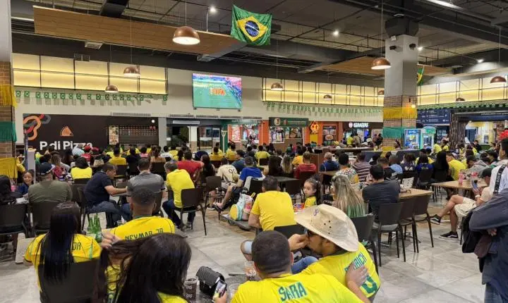 Goiânia entra no clima da Copa e reúne opções para torcer pelo Brasil, nesta sexta