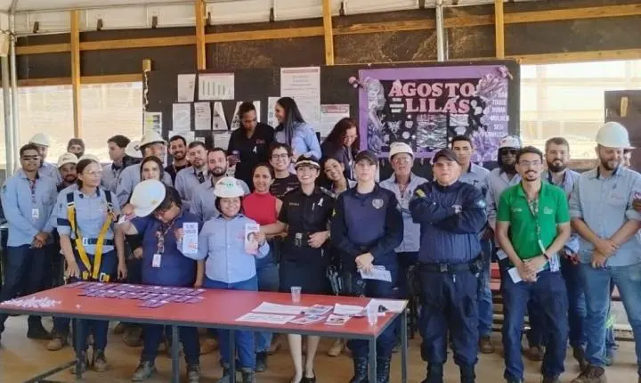 Incorporadora promove em seus canteiros de obras conscientização e ação solidária como prevenção à violência doméstica