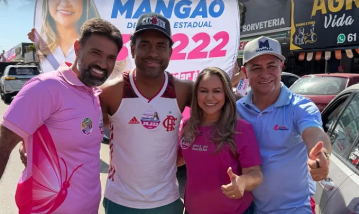 Joscilene do Mangão ganha força nas ruas de Novo Gama