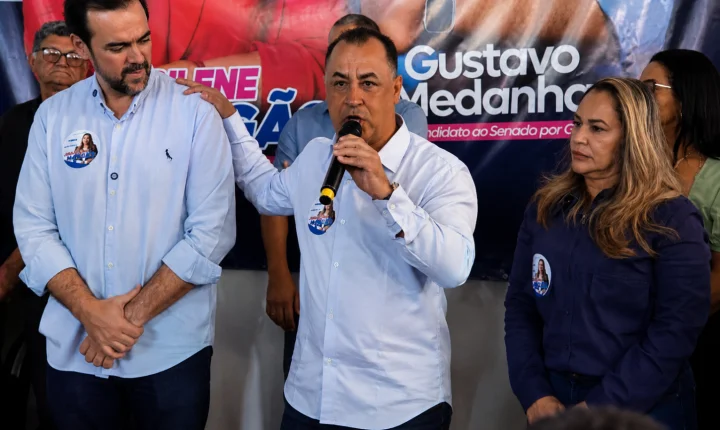 Joscilene Mangão fortalece pré-candidatura após receber Gustavo Mendanha em Novo Gama