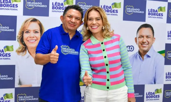 Lêda Borges fortalece presença em Planaltina de Goiás com milhões em emendas e parceria com Cristiomário