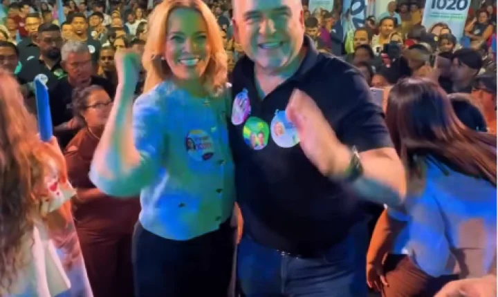 Lêda Borges lança candidatura em Goiânia com apoio de Sandro Mabel