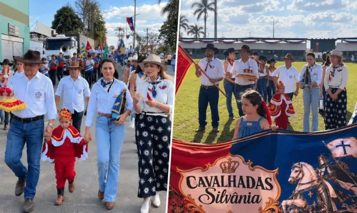 Lêda Borges prestigia Cavalhada em Silvânia e destaca valorização da cultura goiana