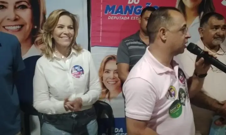 Lêda Borges reúne moradores no Residencial Paraíso, em Novo Gama