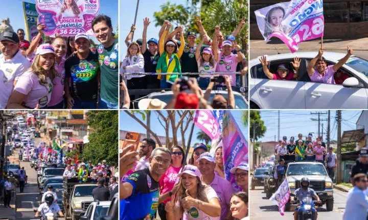 Mega carreata de Joscilene do Mangão emociona e movimenta as ruas de Novo Gama