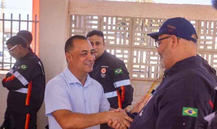 Novo Gama reforça atendimento de urgência com entrega de UTI Móvel do Samu