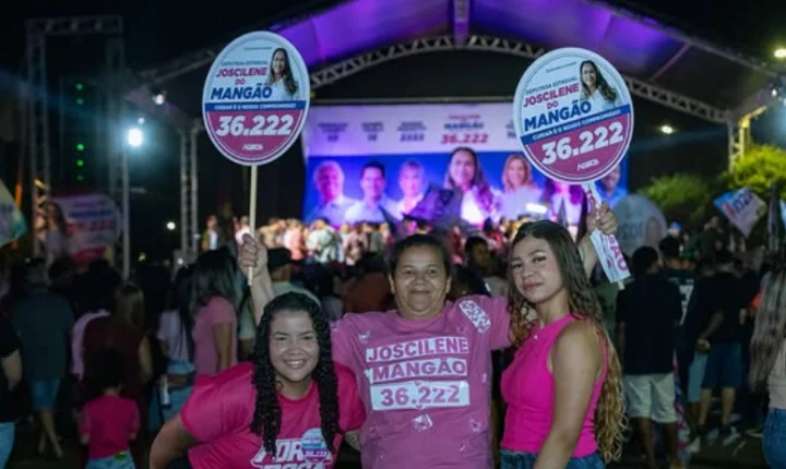 Novo Gama reúne multidão e lideranças políticas no lançamento de Joscilene do Mangão