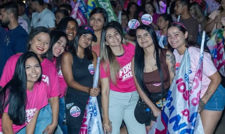 Novo Gama reúne multidão e lideranças políticas no lançamento de Joscilene do Mangão