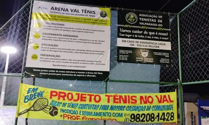 Prefeito de Valparaíso gera polêmica ao restringir uso de quadra pública reformada
