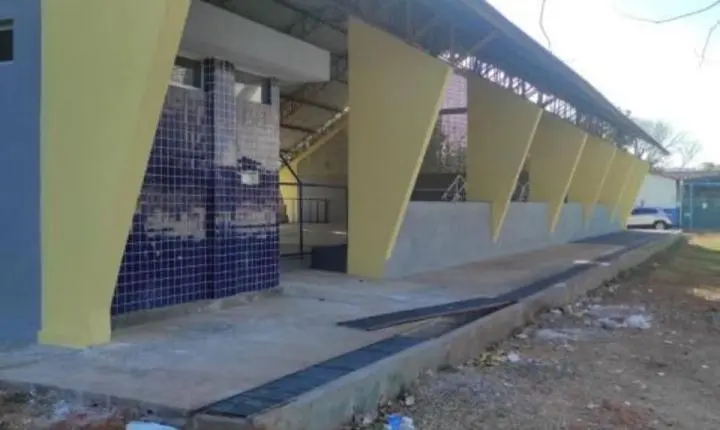 Prefeitura de Aragarças prepara revitalização de quadra poliesportiva para garantir mais segurança e lazer à população