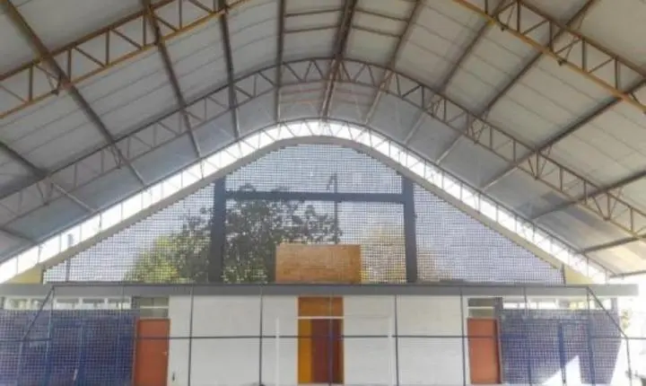 Prefeitura de Aragarças prepara revitalização de quadra poliesportiva para garantir mais segurança e lazer à população