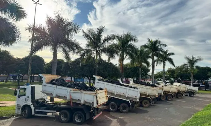 Prefeitura realiza Dia D de recolhimento de pneus nesta quinta-feira (25/6)