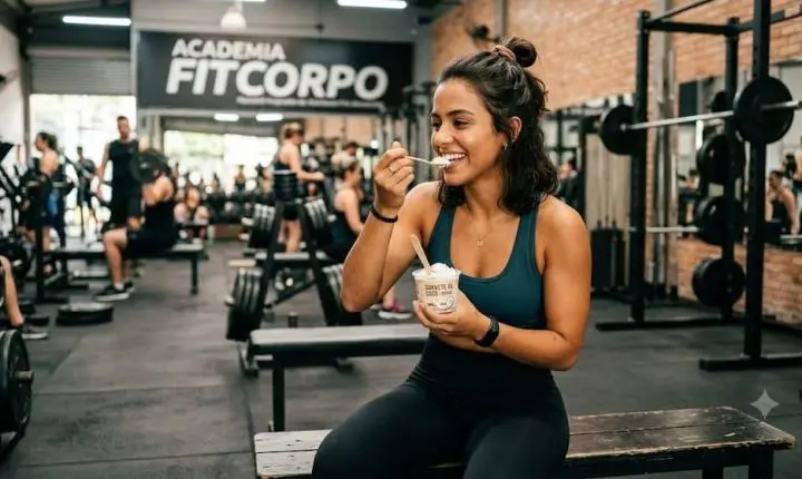 Quem disse que sorvete está proibido na dieta?