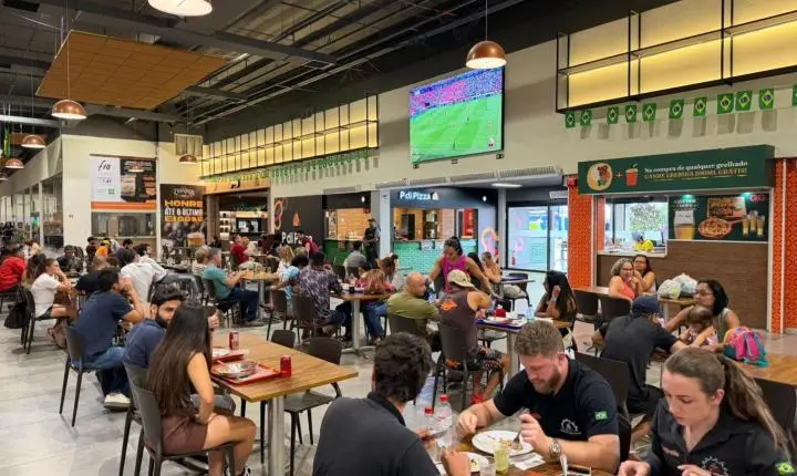 Shopping Estação Goiânia entra no clima da Copa com samba, feijoada, música ao vivo e sorteio de brindes