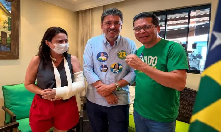 Wilder Morais visita Maria Yvelônia e leva solidariedade na reta final da campanha